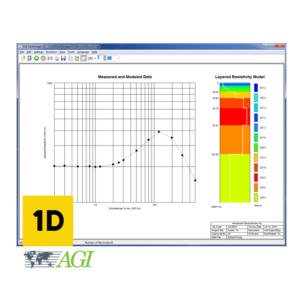 EarthImager™ 1D For VES